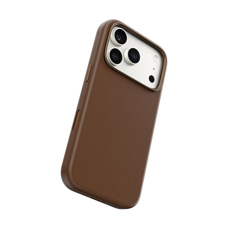 CARE by PanzerGlass iPhone 17 Pro/iPhone 18 Pro Kuori Solo MagSafe Ruskea