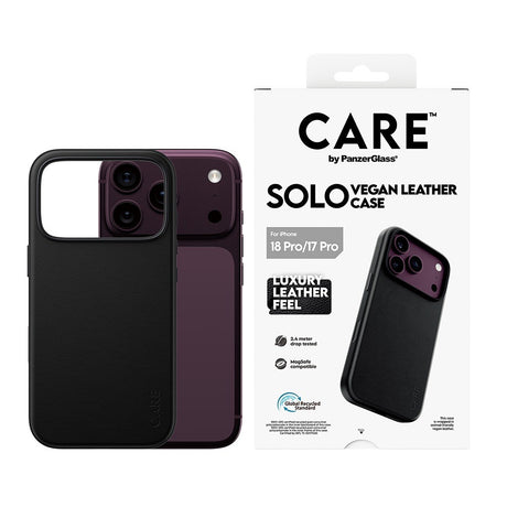 CARE by PanzerGlass iPhone 17 Pro/iPhone 18 Pro Kuori Solo MagSafe Musta