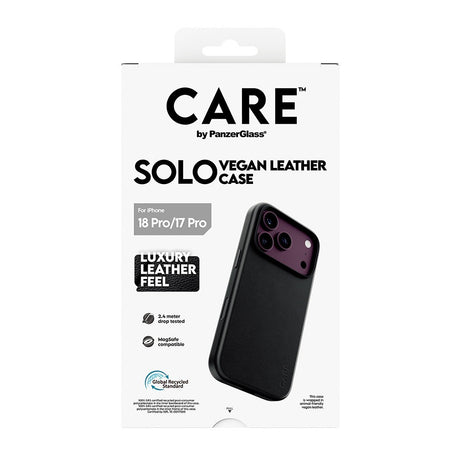 CARE by PanzerGlass iPhone 17 Pro/iPhone 18 Pro Kuori Solo MagSafe Musta