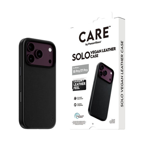 CARE by PanzerGlass iPhone 17 Pro/iPhone 18 Pro Kuori Solo MagSafe Musta