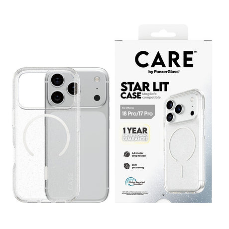 CARE by PanzerGlass iPhone 17 Pro/iPhone 18 Pro Kuori Star Lit MagSafe Kirkas