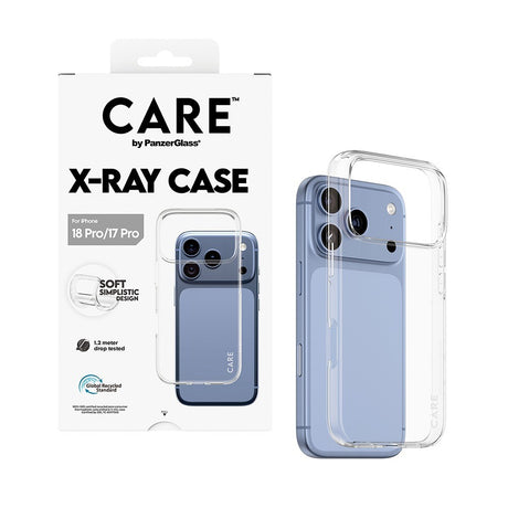 CARE by PanzerGlass iPhone 17 Pro/iPhone 18 Pro Kuori X-Ray Kirkas