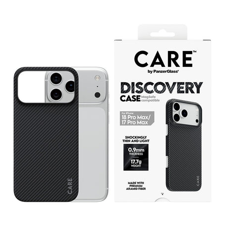 CARE by PanzerGlass iPhone 17 Pro Max/iPhone 18 Pro Max Kuori Discovery MagSafe Musta