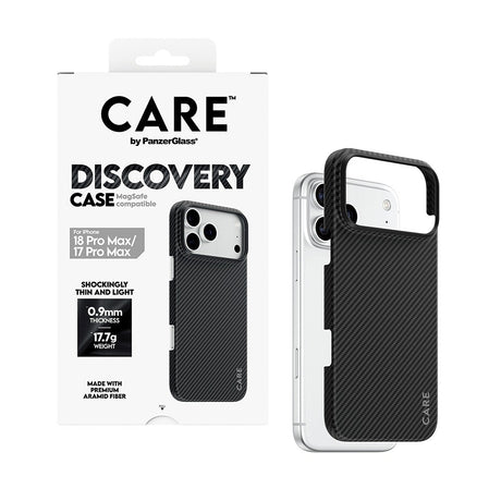 CARE by PanzerGlass iPhone 17 Pro Max/iPhone 18 Pro Max Kuori Discovery MagSafe Musta