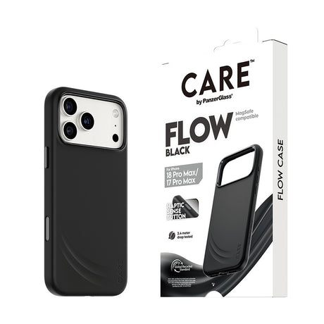 CARE by PanzerGlass iPhone 17 Pro Max/iPhone 18 Pro Max Kuori Flow MagSafe Musta