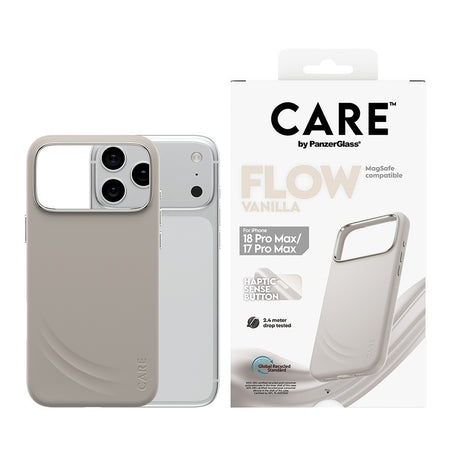 CARE by PanzerGlass iPhone 17 Pro Max/iPhone 18 Pro Max Kuori Flow MagSafe Vanilla