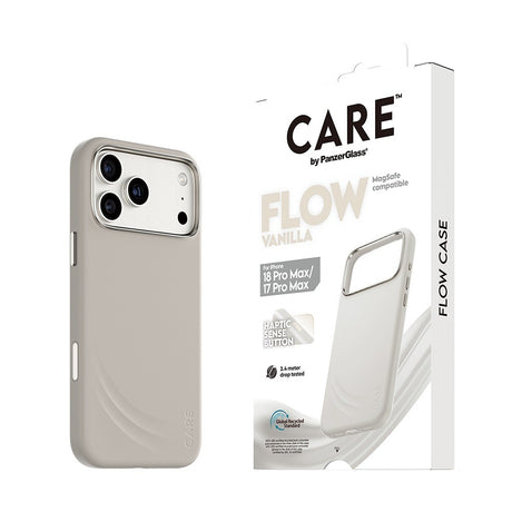 CARE by PanzerGlass iPhone 17 Pro Max/iPhone 18 Pro Max Kuori Flow MagSafe Vanilla