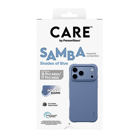 CARE by PanzerGlass iPhone 17 Pro Max/iPhone 18 Pro Max Kuori Samba MagSafe Sininen