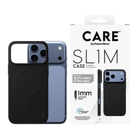 CARE by PanzerGlass iPhone 17 Pro Max/iPhone 18 Pro Max Kuori SL1M MagSafe Musta