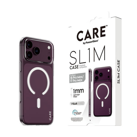CARE by PanzerGlass iPhone 17 Pro Max/iPhone 18 Pro Max Kuori SL1M MagSafe Kirkas