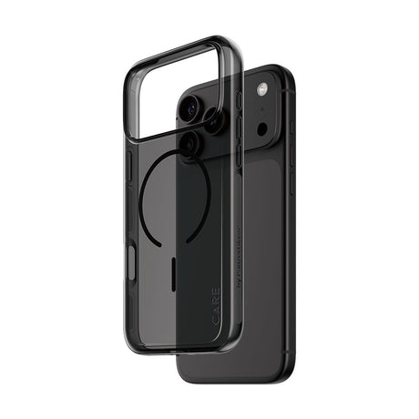 CARE by PanzerGlass iPhone 17 Pro Max/iPhone 18 Pro Max Kuori Smokey MagSafe Musta