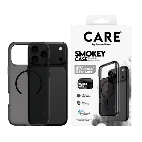 CARE by PanzerGlass iPhone 17 Pro Max/iPhone 18 Pro Max Kuori Smokey MagSafe Musta