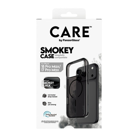 CARE by PanzerGlass iPhone 17 Pro Max/iPhone 18 Pro Max Kuori Smokey MagSafe Musta