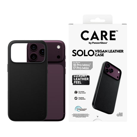 CARE by PanzerGlass iPhone 17 Pro Max/iPhone 18 Pro Max Kuori Solo MagSafe Musta