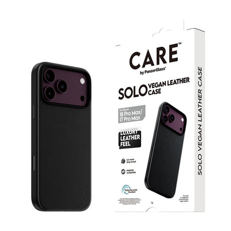 CARE by PanzerGlass iPhone 17 Pro Max/iPhone 18 Pro Max Kuori Solo MagSafe Musta