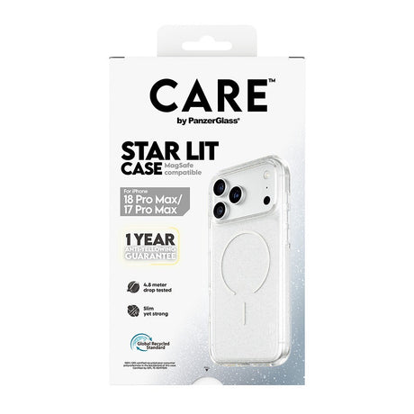 CARE by PanzerGlass iPhone 17 Pro Max/iPhone 18 Pro Max Kuori Star Lit MagSafe Kirkas