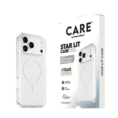 CARE by PanzerGlass iPhone 17 Pro Max/iPhone 18 Pro Max Kuori Star Lit MagSafe Kirkas