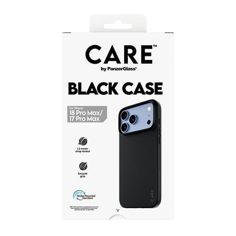 CARE by PanzerGlass iPhone 17 Pro Max/iPhone 18 Pro Max Kuori TPU Musta