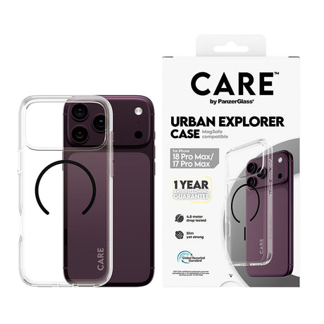 CARE by PanzerGlass iPhone 17 Pro Max/iPhone 18 Pro Max Kuori Urban Explorer MagSafe Musta