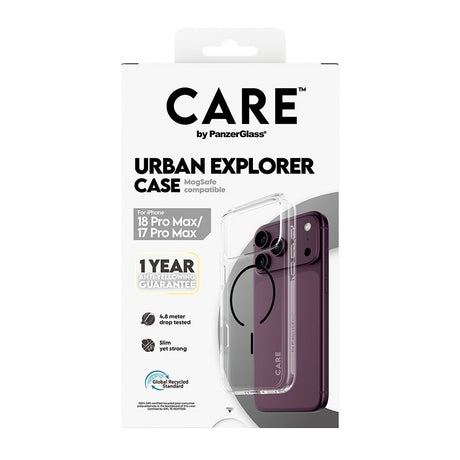 CARE by PanzerGlass iPhone 17 Pro Max/iPhone 18 Pro Max Kuori Urban Explorer MagSafe Musta