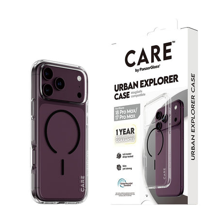 CARE by PanzerGlass iPhone 17 Pro Max/iPhone 18 Pro Max Kuori Urban Explorer MagSafe Musta