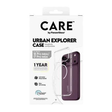 CARE by PanzerGlass iPhone 17 Pro Max/iPhone 18 Pro Max Kuori Urban Explorer MagSafe Valkoinen