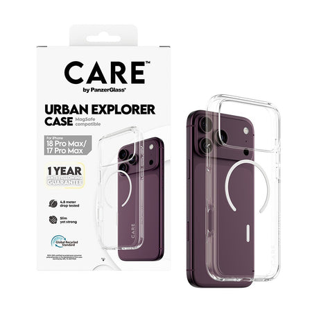 CARE by PanzerGlass iPhone 17 Pro Max/iPhone 18 Pro Max Kuori Urban Explorer MagSafe Valkoinen