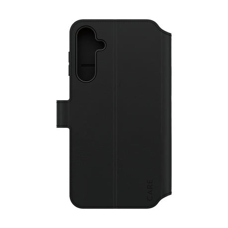 CARE by PanzerGlass Samsung Galaxy A16 Kotelo Wallet Kickstand Musta