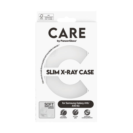 CARE by PanzerGlass Samsung Galaxy A16 Kuori X-Ray Kirkas