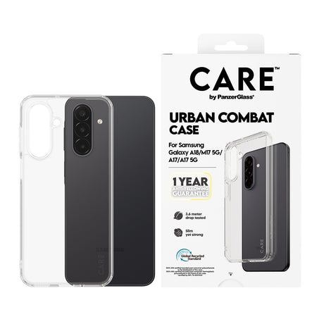 CARE by PanzerGlass Samsung Galaxy A17/A18 Kuori Urban Combat Kirkas