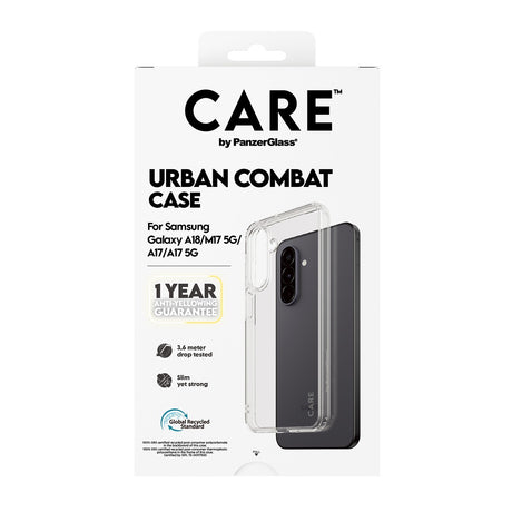 CARE by PanzerGlass Samsung Galaxy A17/A18 Kuori Urban Combat Kirkas