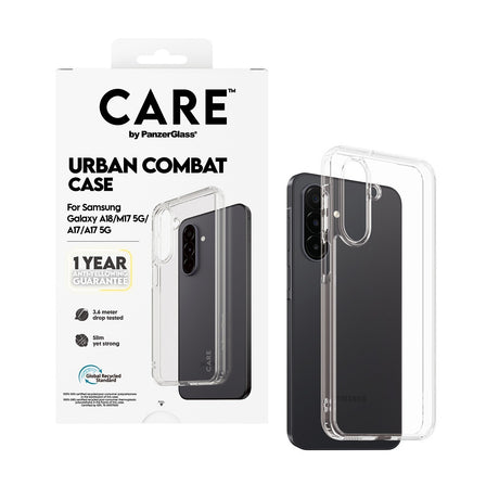 CARE by PanzerGlass Samsung Galaxy A17/A18 Kuori Urban Combat Kirkas