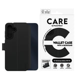 CARE by PanzerGlass Samsung Galaxy A26 Kotelo Wallet Kickstand Musta