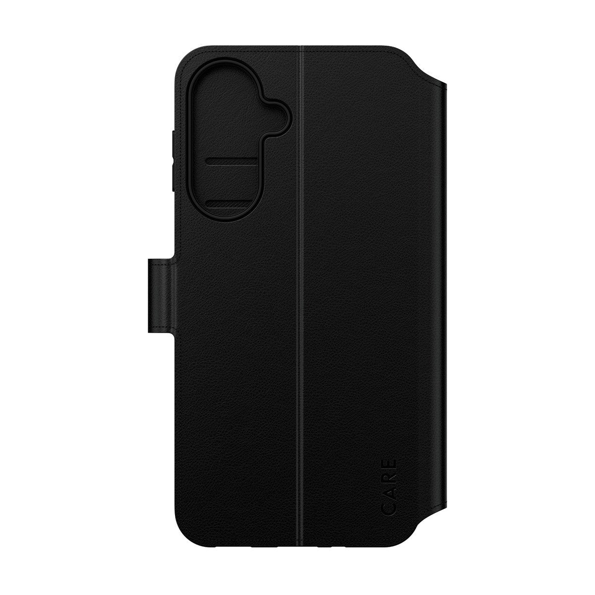 CARE by PanzerGlass Samsung Galaxy A27 Kotelo Wallet Kickstand Musta