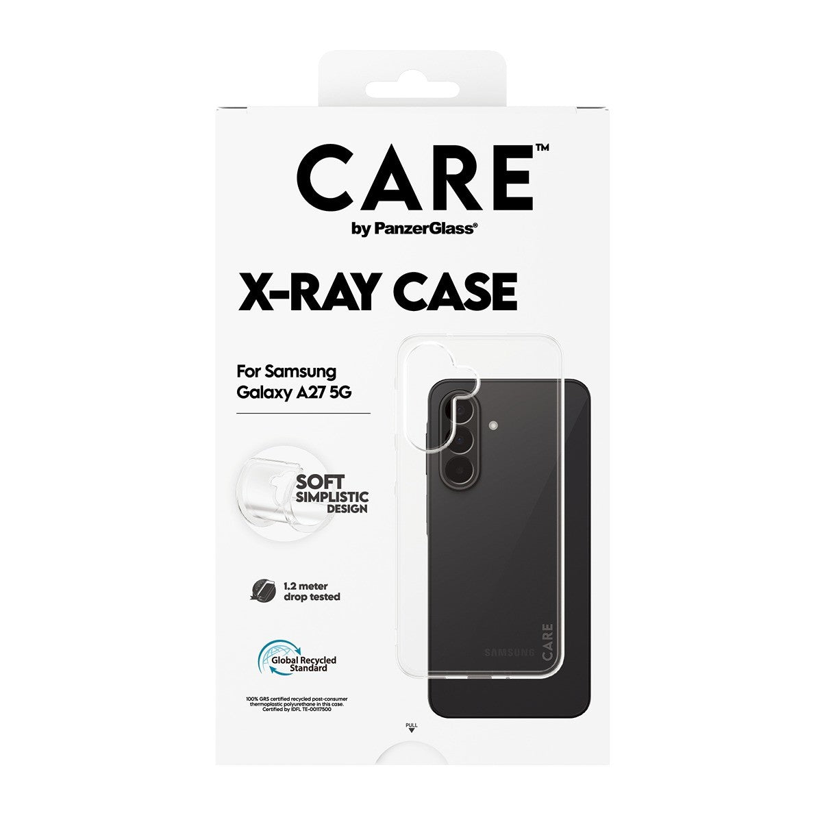 CARE by PanzerGlass Samsung Galaxy A27 Kuori X-Ray Kirkas