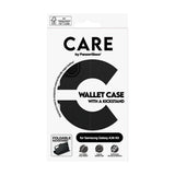 CARE by PanzerGlass Samsung Galaxy A36 Kotelo Wallet Kickstand Musta