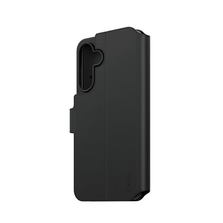 CARE by PanzerGlass Samsung Galaxy A36 Kotelo Wallet Kickstand Musta