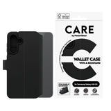 CARE by PanzerGlass Samsung Galaxy A56 Kotelo Wallet Kickstand Musta