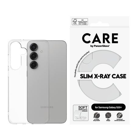 CARE by PanzerGlass Samsung Galaxy S25 Plus Kuori X-Ray Kirkas