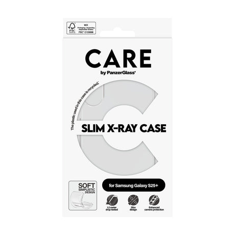 CARE by PanzerGlass Samsung Galaxy S25 Plus Kuori X-Ray Kirkas