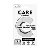 CARE by PanzerGlass Samsung Galaxy S25 Kuori Urban Combat MagSafe Musta