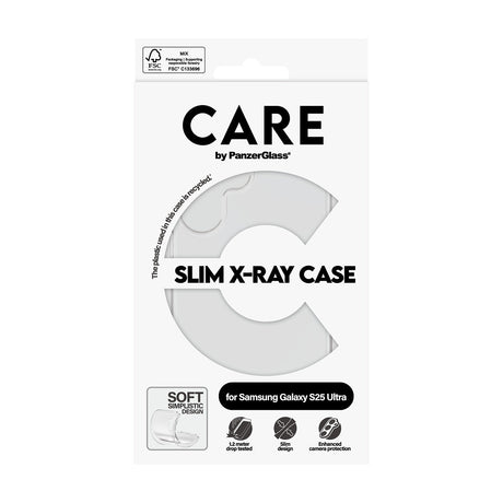 CARE by PanzerGlass Samsung Galaxy S25 Ultra Kuori X-Ray Kirkas