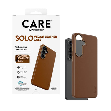 CARE by PanzerGlass Samsung Galaxy S26 Plus Kuori Solo MagSafe Ruskea