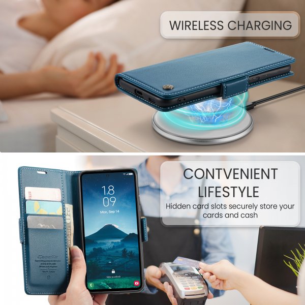 CaseMe Samsung Galaxy S25 Ultra Kotelo 023 Series Sininen