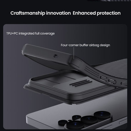 Nillkin Samsung Galaxy S26 Ultra Kuori CamShield Pro Musta
