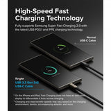 Ringke kaapeli USB 3.2 Gen 2x2 USB-C 240W 2m