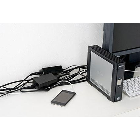 Bluelounge Cablebox Mini johtoboksi, musta