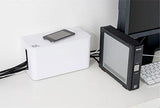 Bluelounge Cablebox Mini johtokotelo, valkoinen
