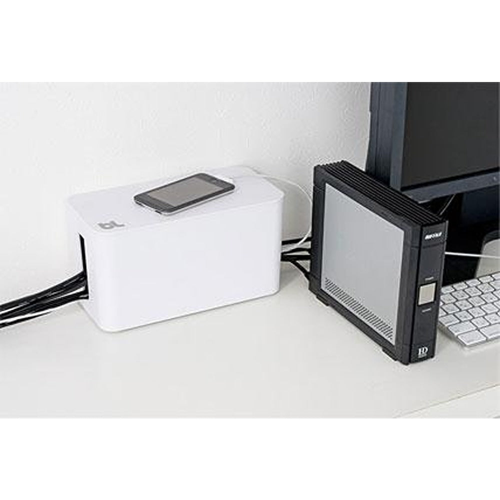 Bluelounge Cablebox Mini johtoboksi, musta