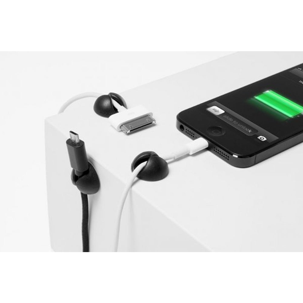 Bluelounge CableDrop Mini Johdonpidikkeet, 9 kpl